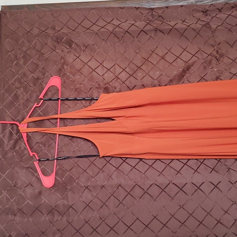 Orange Forever 21 dress 1X